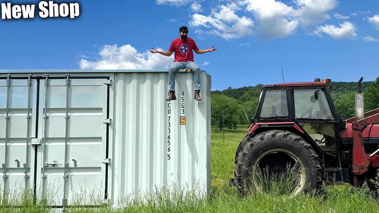 Turning Shipping Containers into a Farm Shop