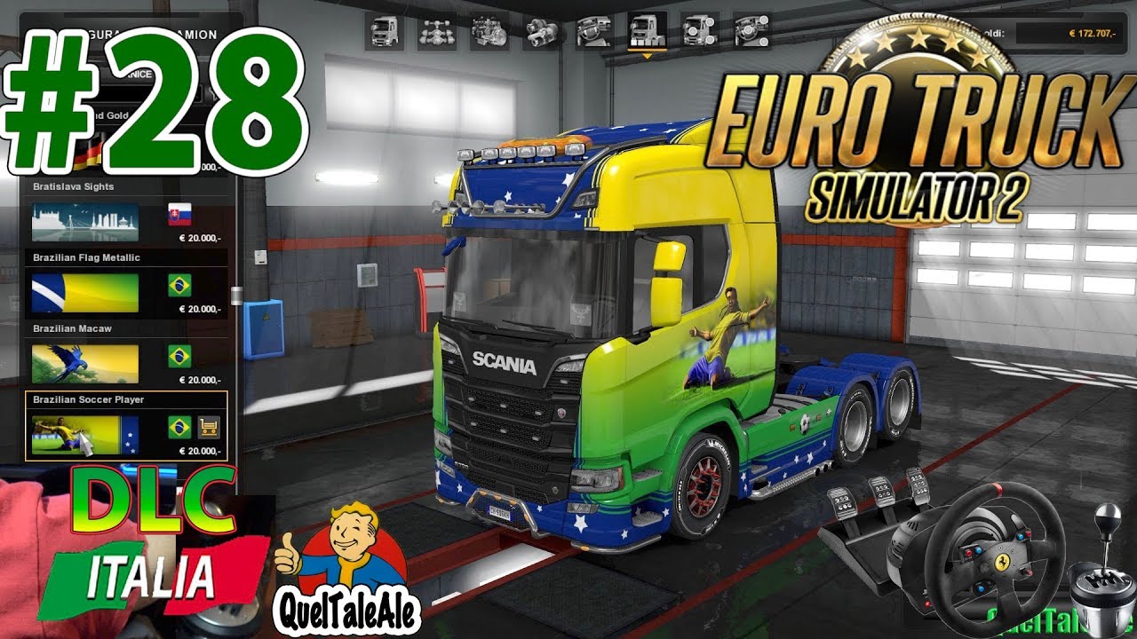 PUNTO VOLANTI - Euro Truck Simulator 2 - Gameplay ITA - T300 + TH8A - #28