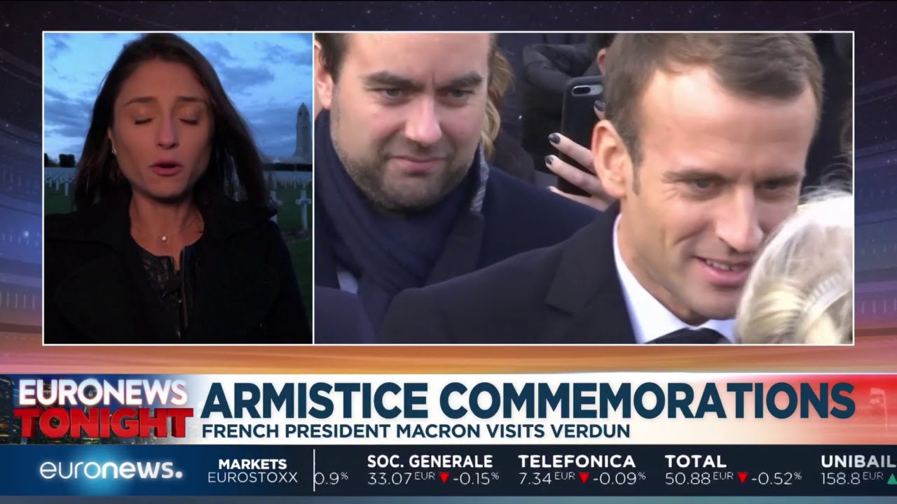 Macron in Verdun: calling for Europe's army