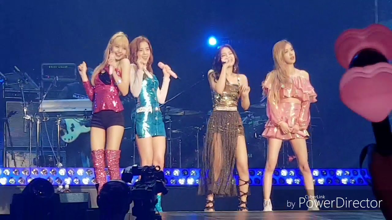 190303 BLACKPINK concert in Taiwan(talk/Really/See U Later)