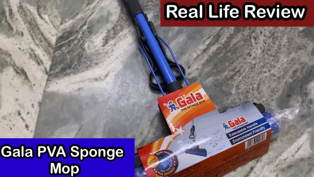 Unboxing & Review Gala PVA Sponge Mop for Floor Cleaning, Stainless Steel butterfly