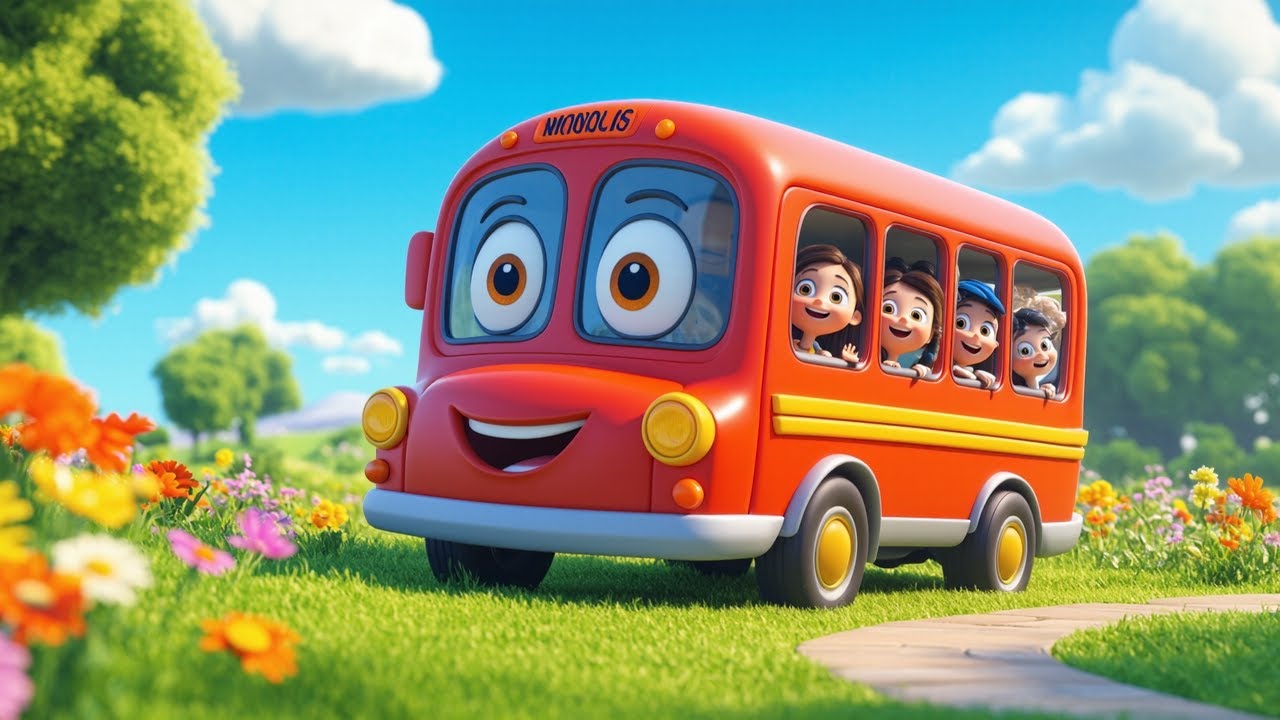 The Wheels On The Bus | Kids Song | Funfinity for kids Songs