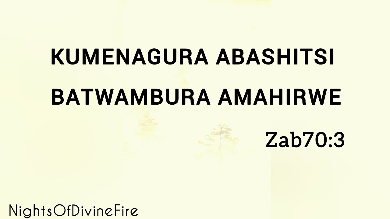 BOHOKA|Kumenagura abashitsi batwambura amahirwe|09.03.2026|Rukundo Jean Paul