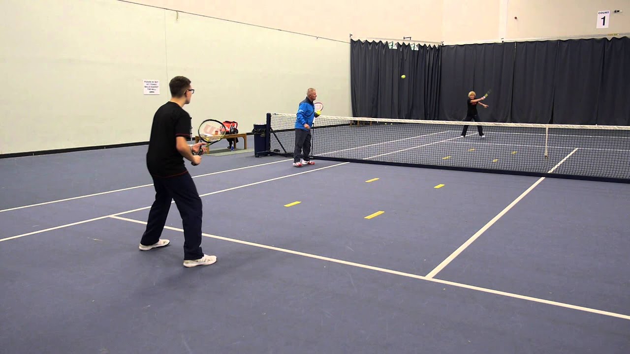 Tennis warm up drills