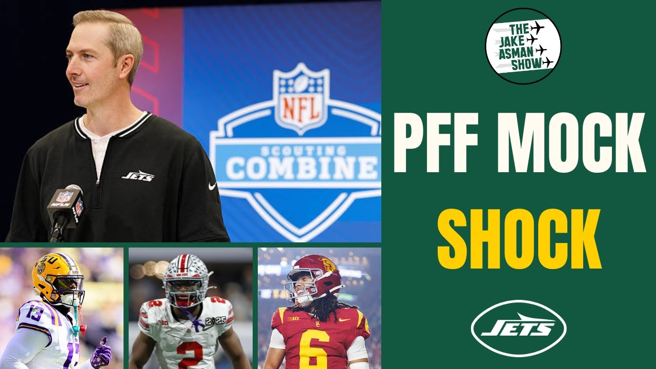 PFF’s 3-Round Jets Mock Draft Has Some WILD Picks