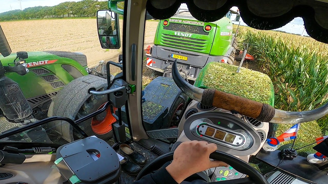 Cab View | SPECIAL Fendt 828 Vario | Mais Silage