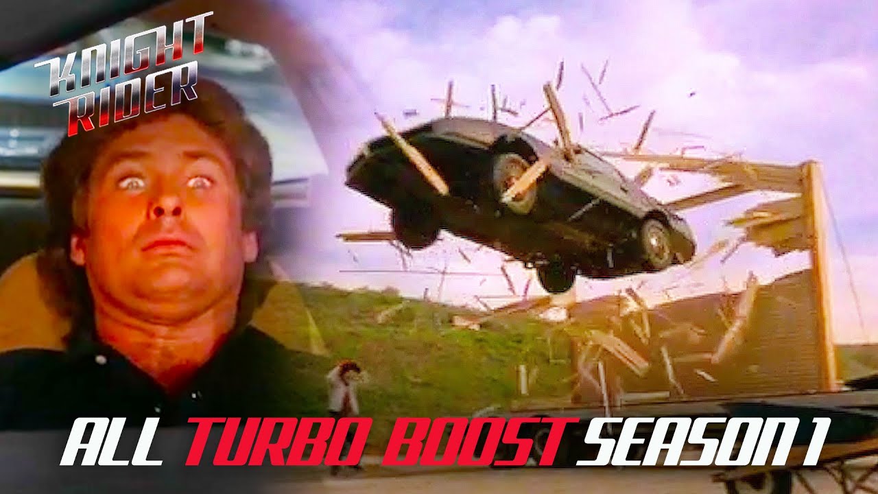Every Turbo Boost (Season 1) | Knight Rider
