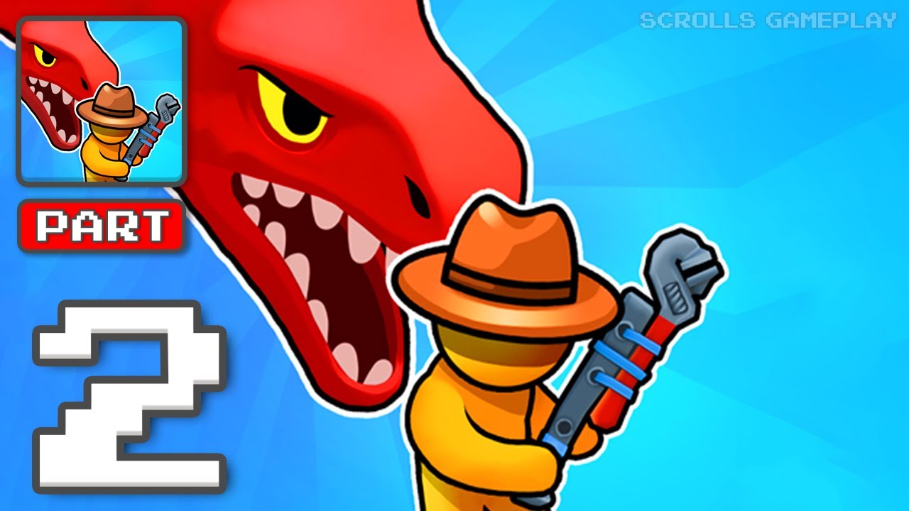 Dino Survival - Gameplay Walkthrough Part 2 - Escape the Wild in Dino Survival (iOS, Android)