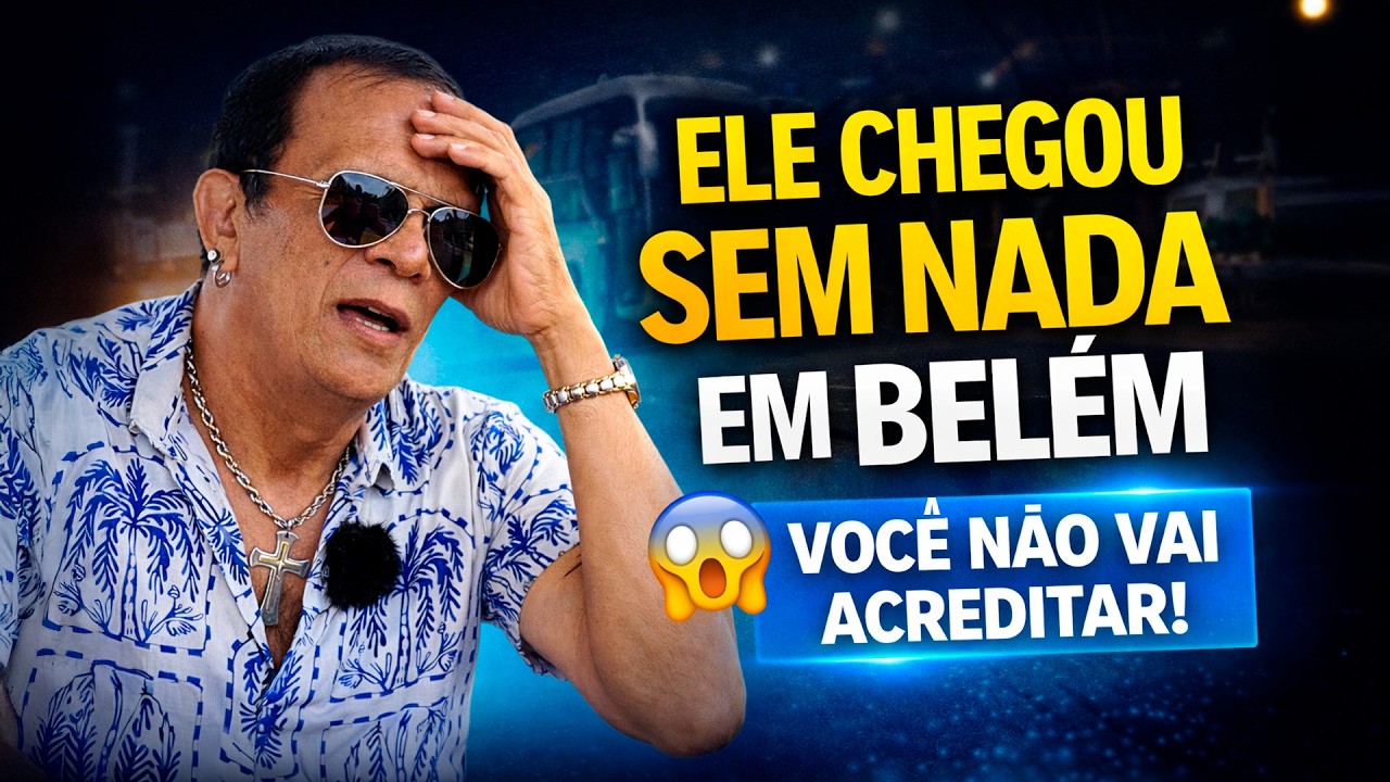 Ele dormiu na rodoviária e quase desistiu do sonho de ser cantor