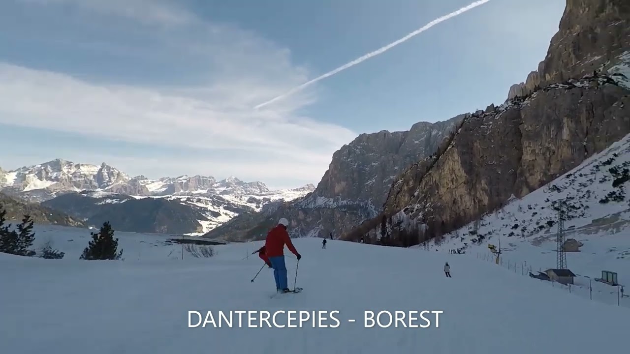 VAL GARDENA: DANTERCEPIES - BORES