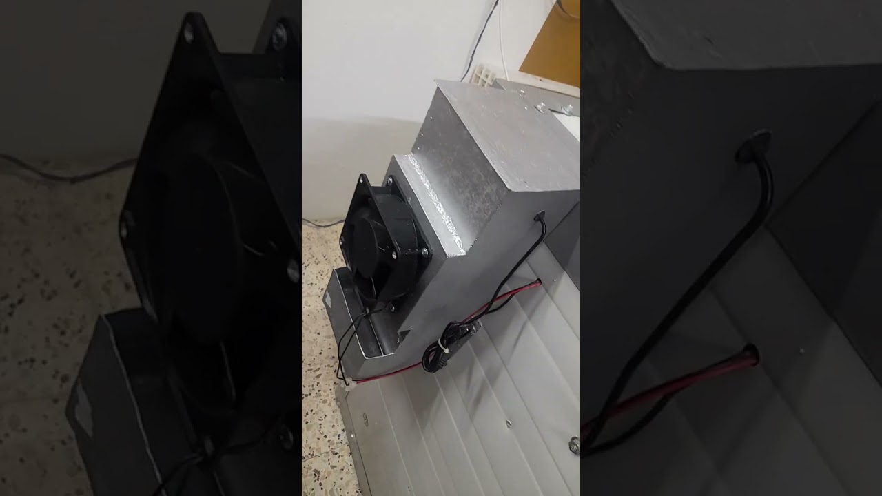 فقاسه بيض تتحمل درجات حراره عاليه مزوده بنظام تبريد خاص من تصميمنا المهندس ليث البدري 0096893527956