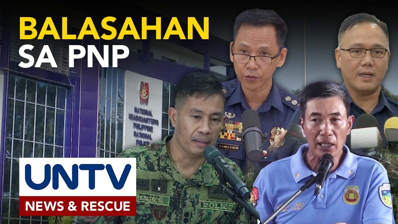 Philippine National Police, nagpatupad ng reshuffle sa ilang matataas na opisyal