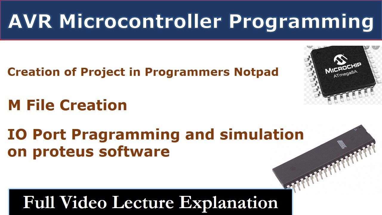AVR Input Output Programming