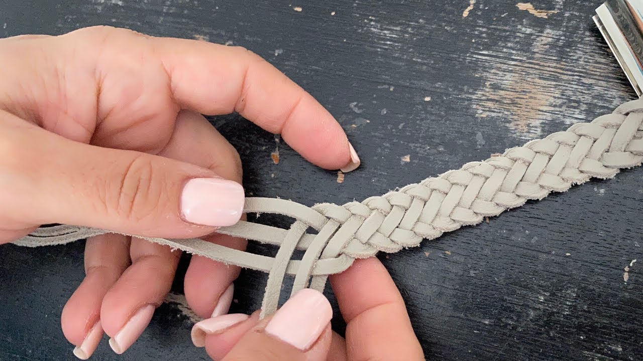 Snake Belly Braiding Made Easy | Leatherwork Tutorial
