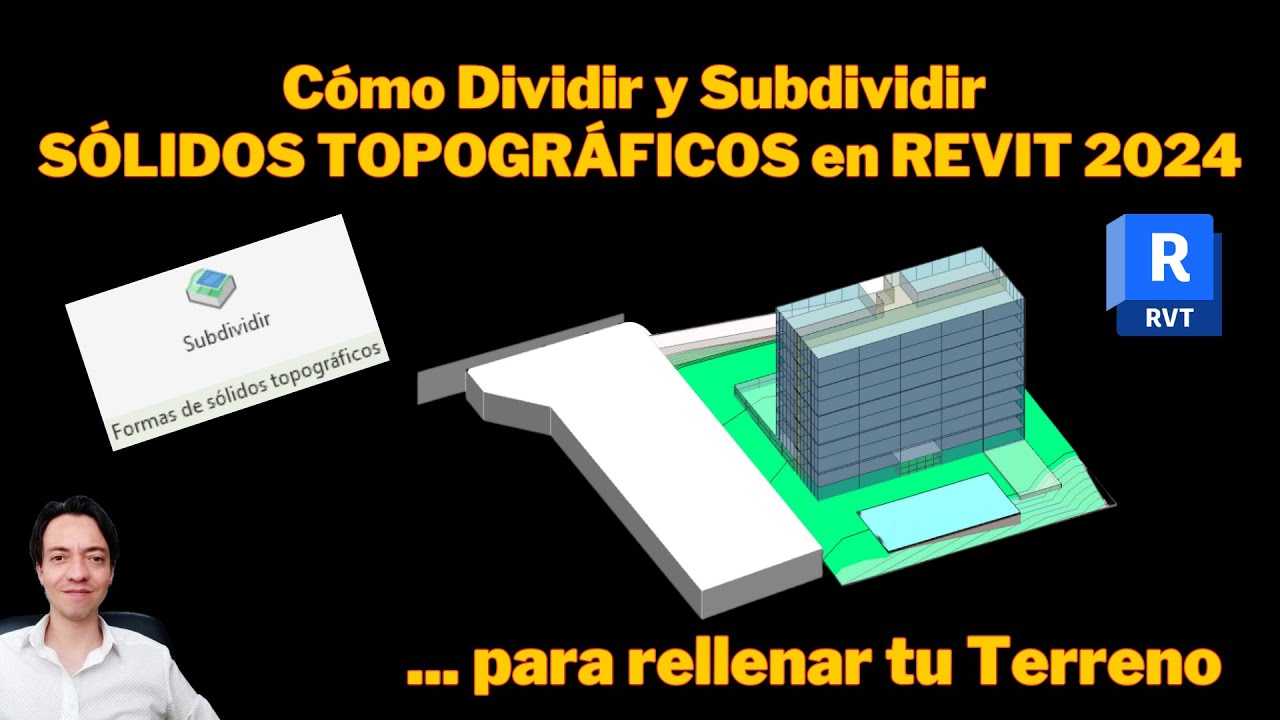 #Revit | CÓMO SUBDIVIDIR Y DIVIDIR TU SÓLIDOS TOPOGRÁFICOS... para rellenar tu Terreno