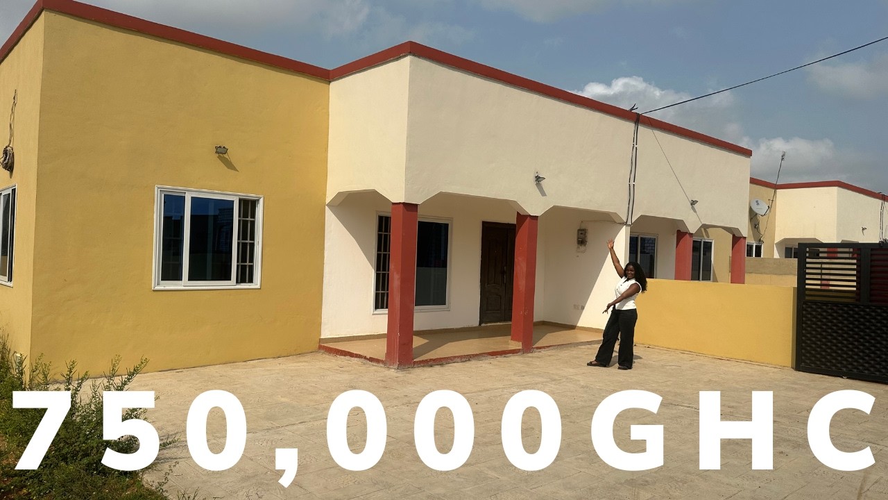 HERE'S WHAT 750,000GHC GET'S YOU IN KASOA, GHANA