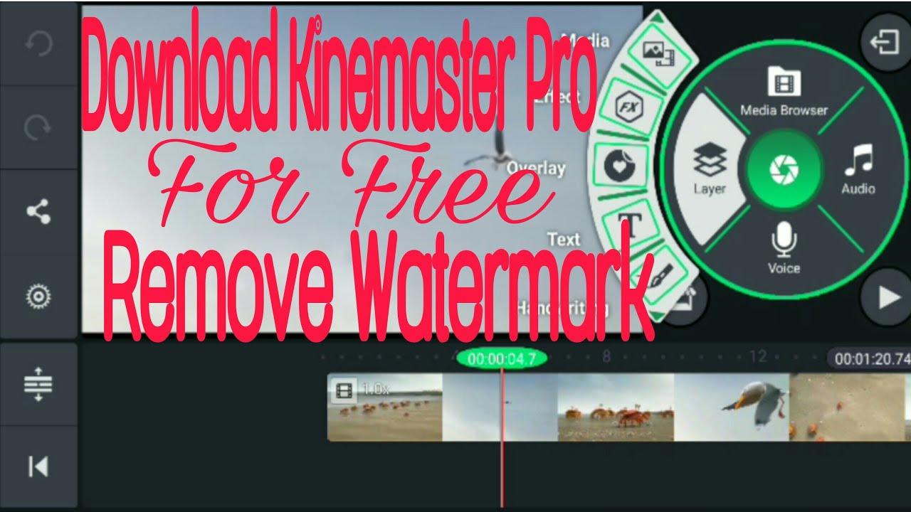How to Download Kinemaster pro for Free.No watermark