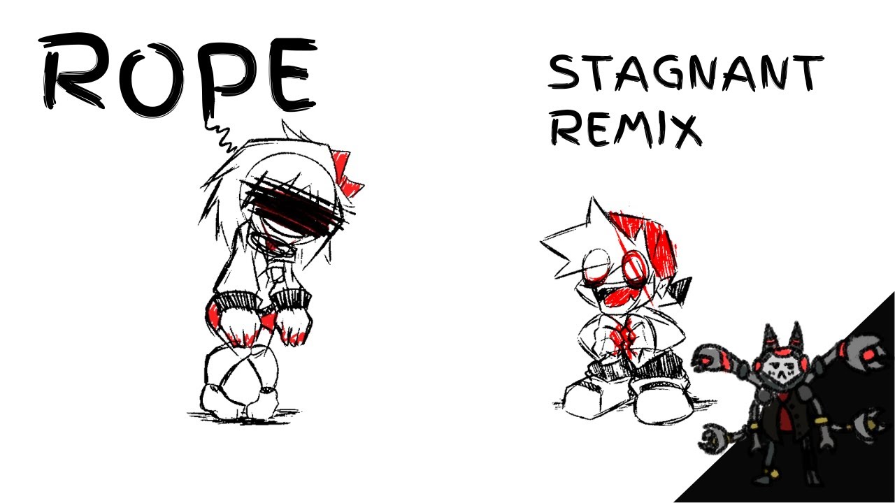 ROPE  - FNF STAGNANT REMIX (Doki Doki Takeover: Bad Ending)