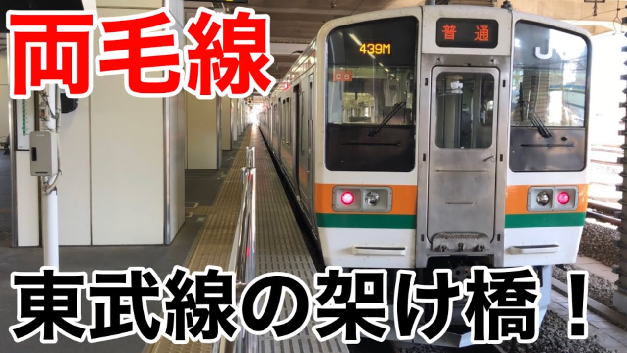 【群馬と栃木を東西に結ぶ】211系6両編成の両毛線に乗ってきた。《前橋駅→小山駅》