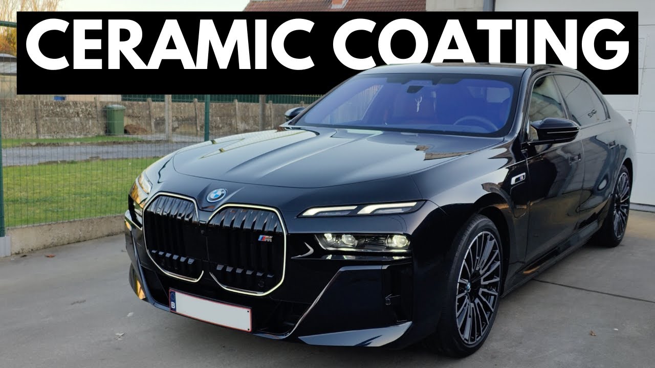 Full Exterior Detail of a BMW 7  - Wash, Polish & Coating