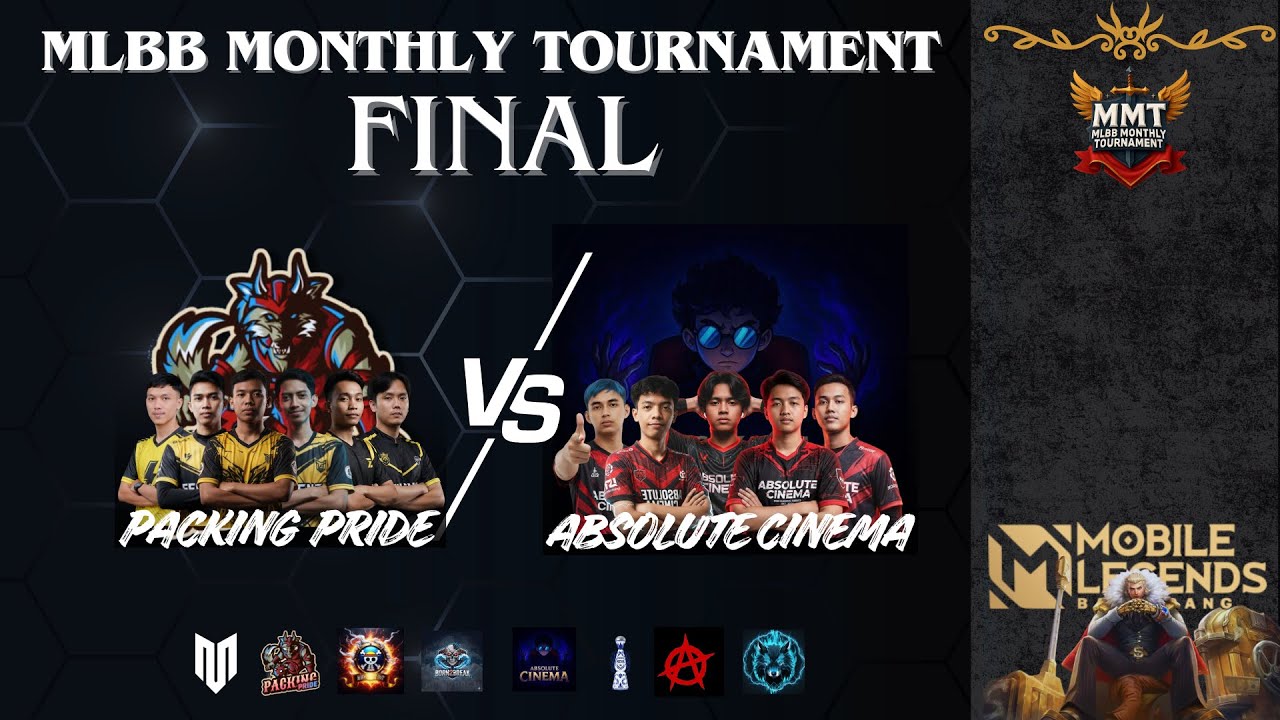 MLBB MONTHLY TOURNAMENT SEASON 3 // FINAL BO5 / PACKING PRIDE VS ABSOLUTE CINEMA