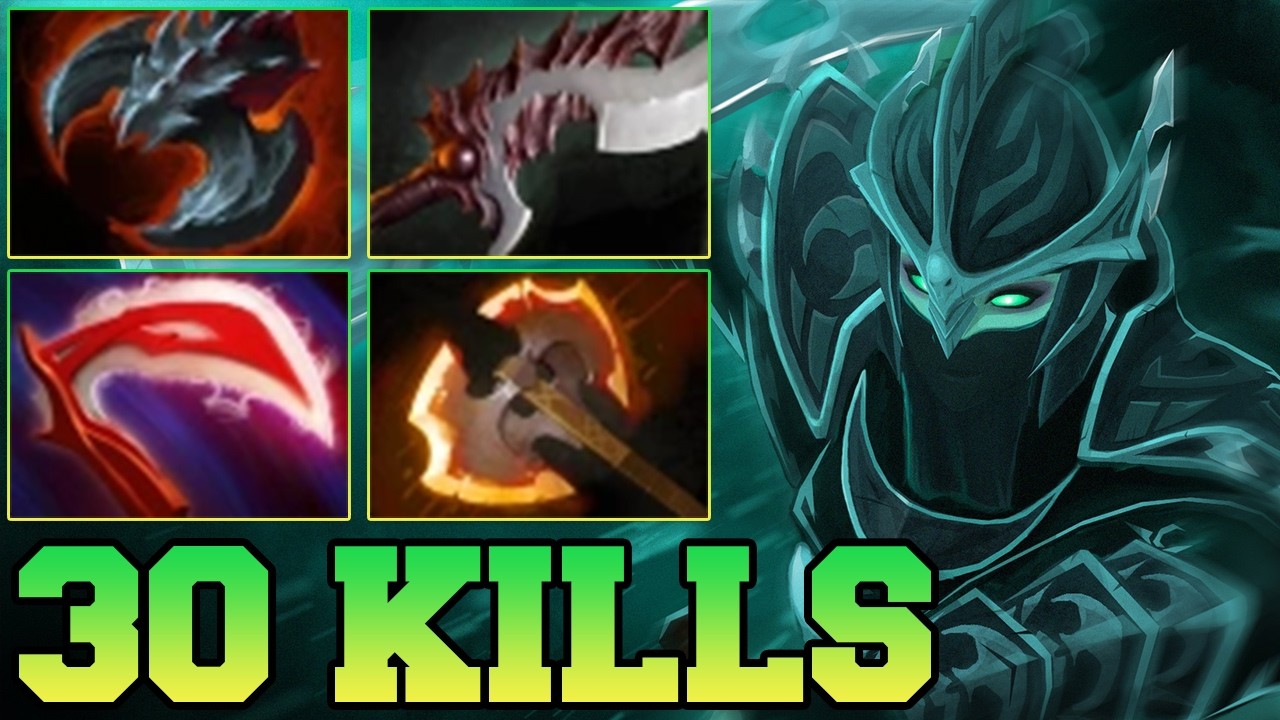 Ultra Kills + 30 Kills Phantom Assassin ! Phantom Assassin Dota 2 Safelane Guide Gameplay 7.41 PA