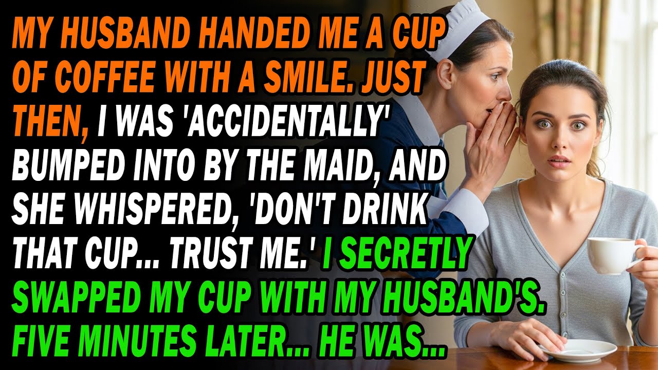 Early Morning⛅ My Husband Brought My Coffee☕ The Maid Spilled It🫗 Warning⚠️ 'Don't Drink It!'...😱