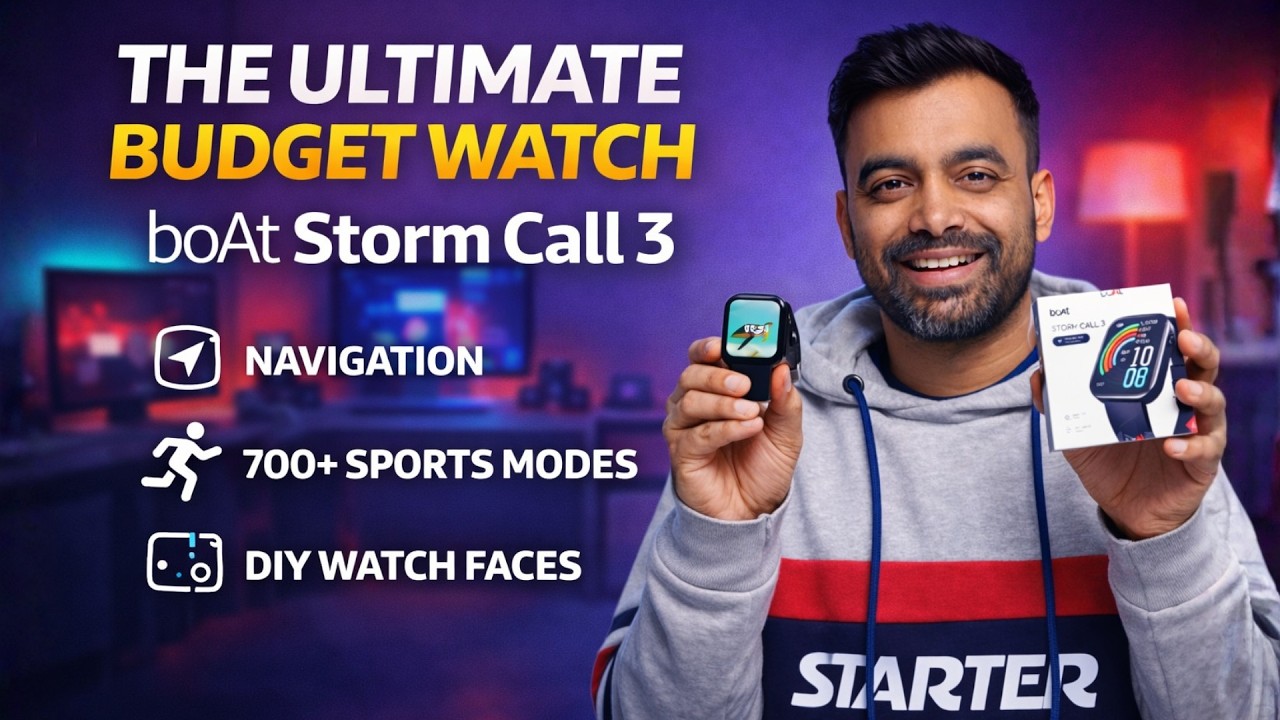 boAt Storm Call 3 Review &mdash; Bluetooth Calls, SOS, GPS & Fitness Tracking