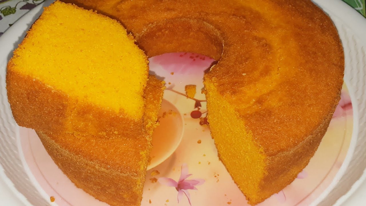 BOLO DE FUBÁ COM CENOURA (SEM GLÚTEN, SEM LACTOSE) FÁCIL E RÁPIDO!