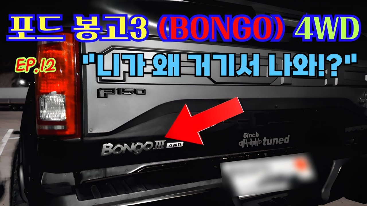 포드 F150 샀는데 왜 봉고3가 나오죠? ㅋㅋㅋ 기막힌 엠블럼 튜닝(?)