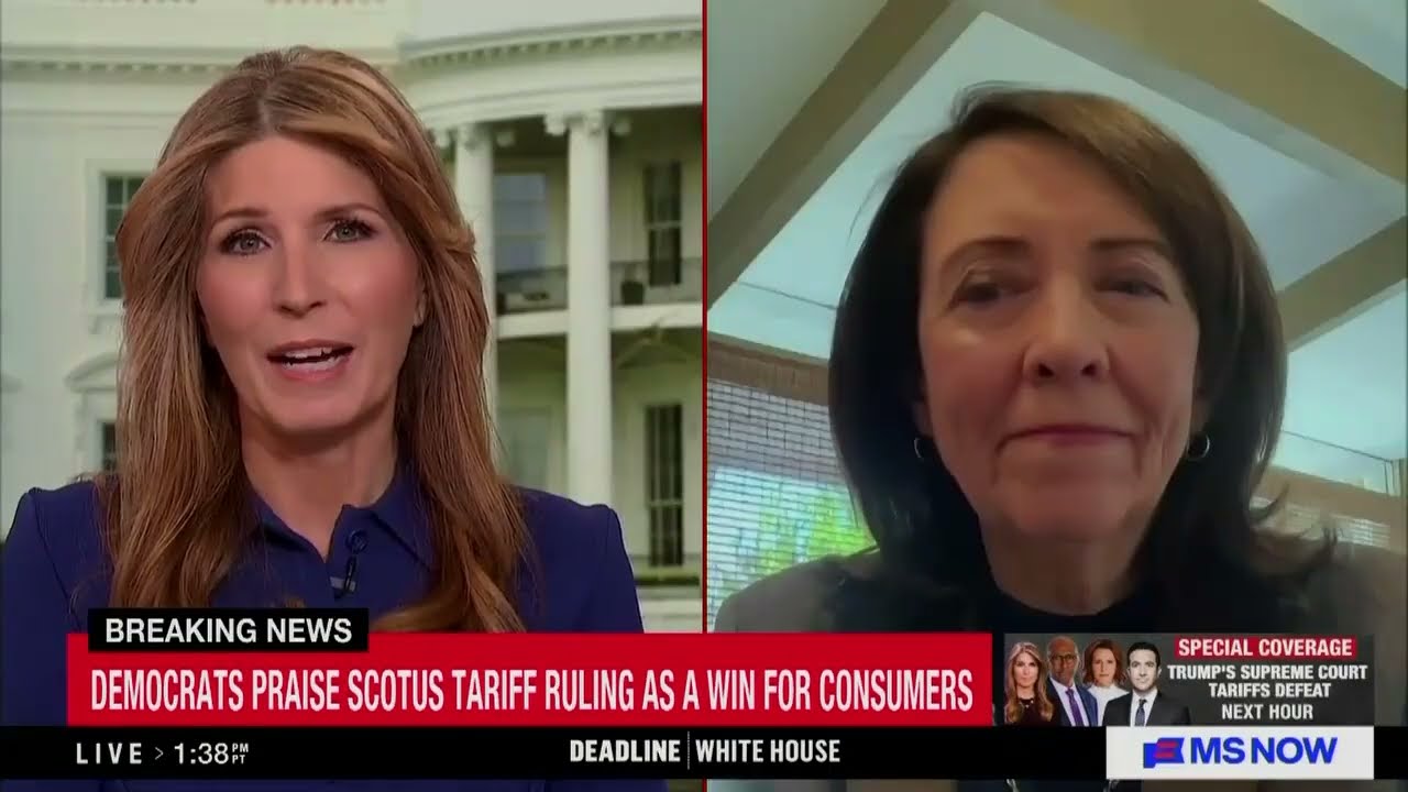 Sen. Cantwell Calls for Tariff Refunds on MSNOW