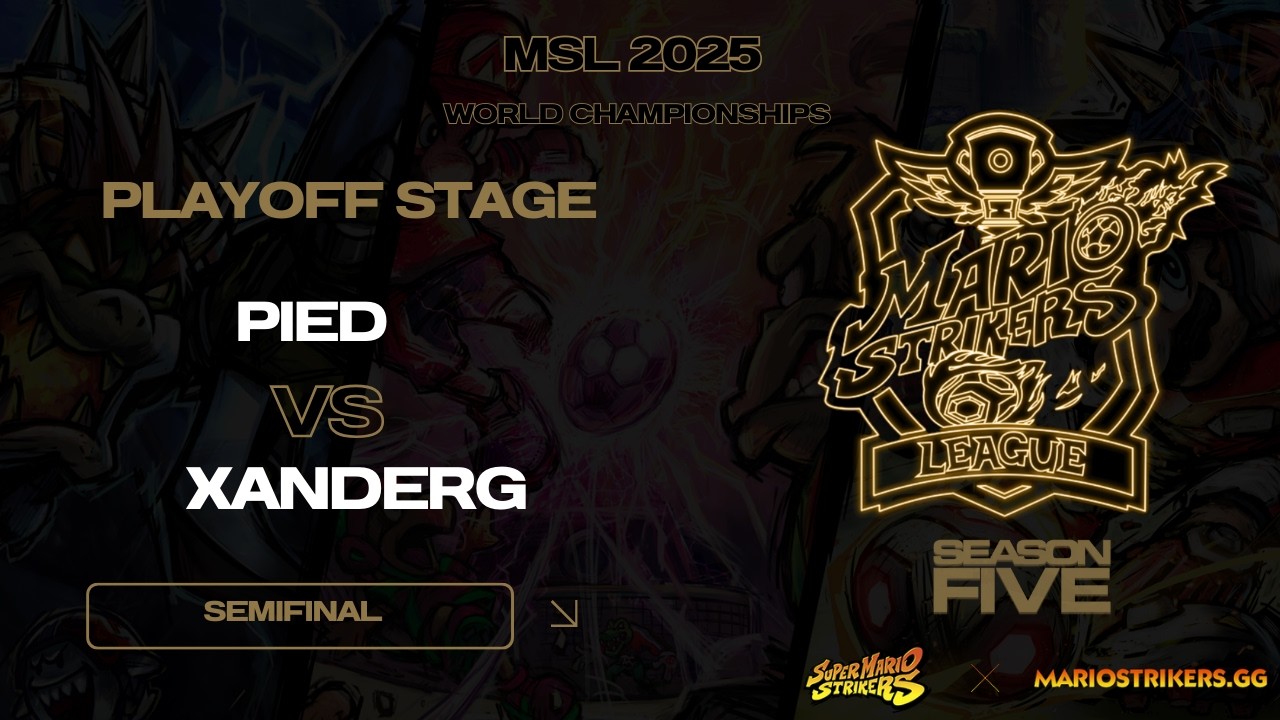 Pied vs XanderG 2025 MSL SMS World Championships  Group Playoff Stage Semifinal