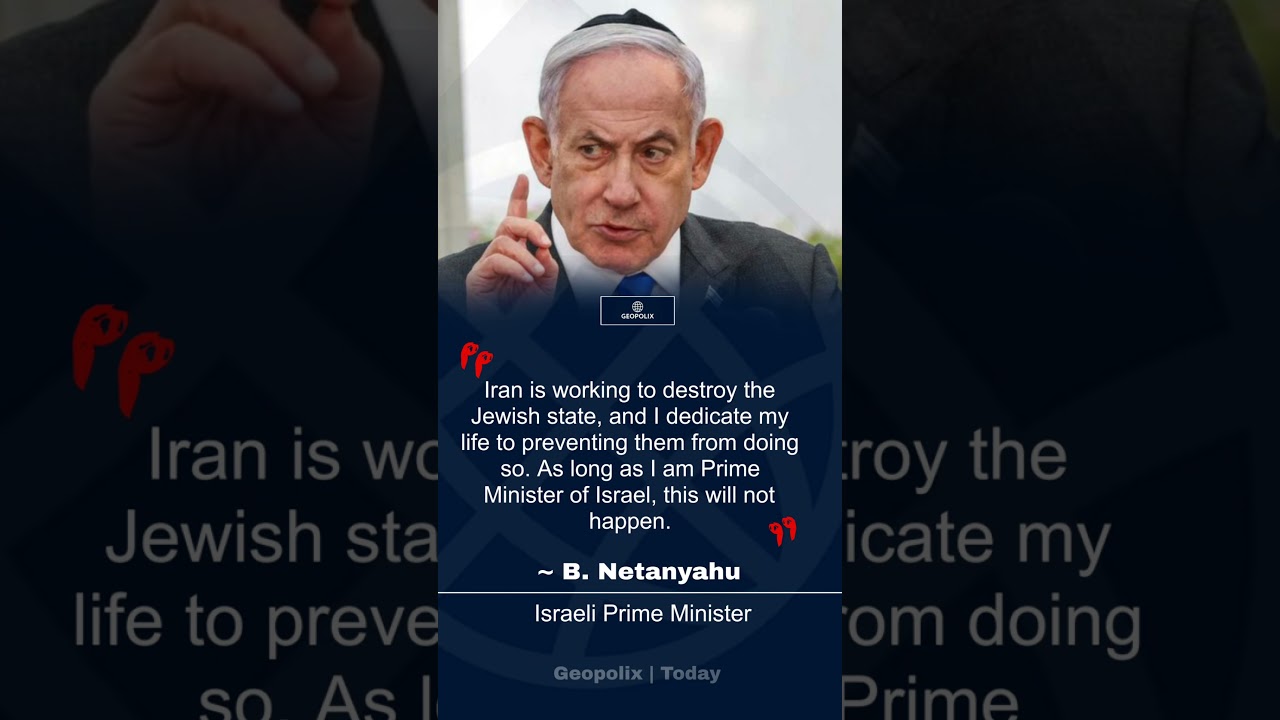 Netanyahu Defies Trump on Nuclear Deal Vowing Iran Will Never Get Atomic Bomb on His Watch