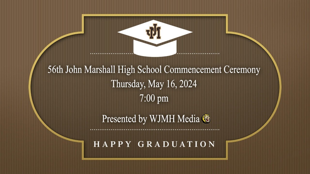 2024 John Marshall High School Commencement Ceremony