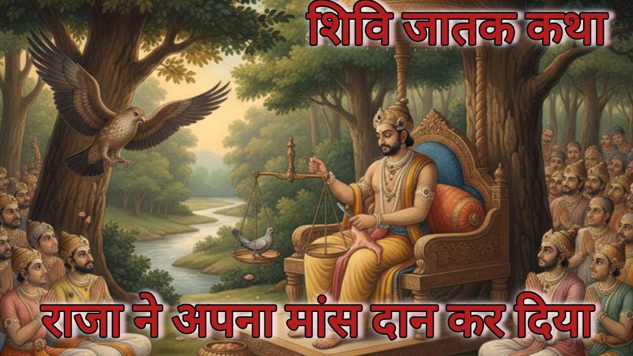 Shivi jatak katha. Mahatma buddha k poorvajanm ki katha#ancianhistory #spiritualitywithanjali