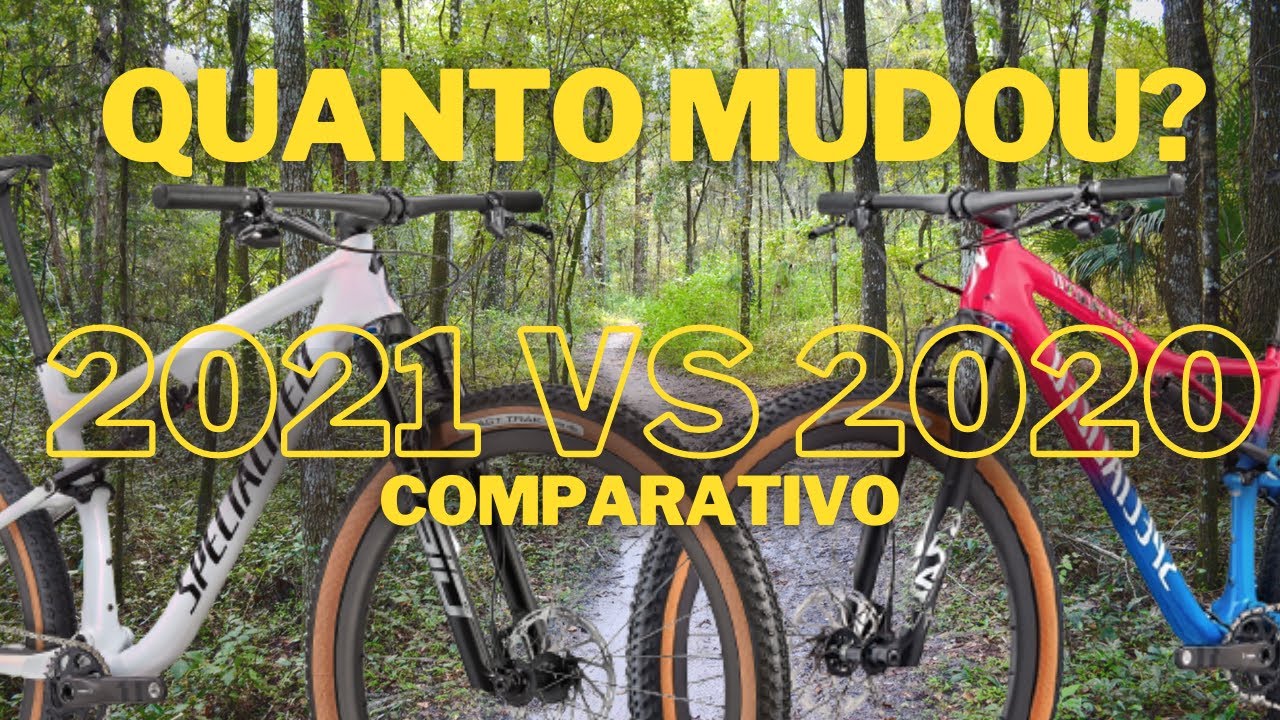 TESTE SPECIALIZED EPIC PRO 2021 X 2020 - Plano/Subida/Descida