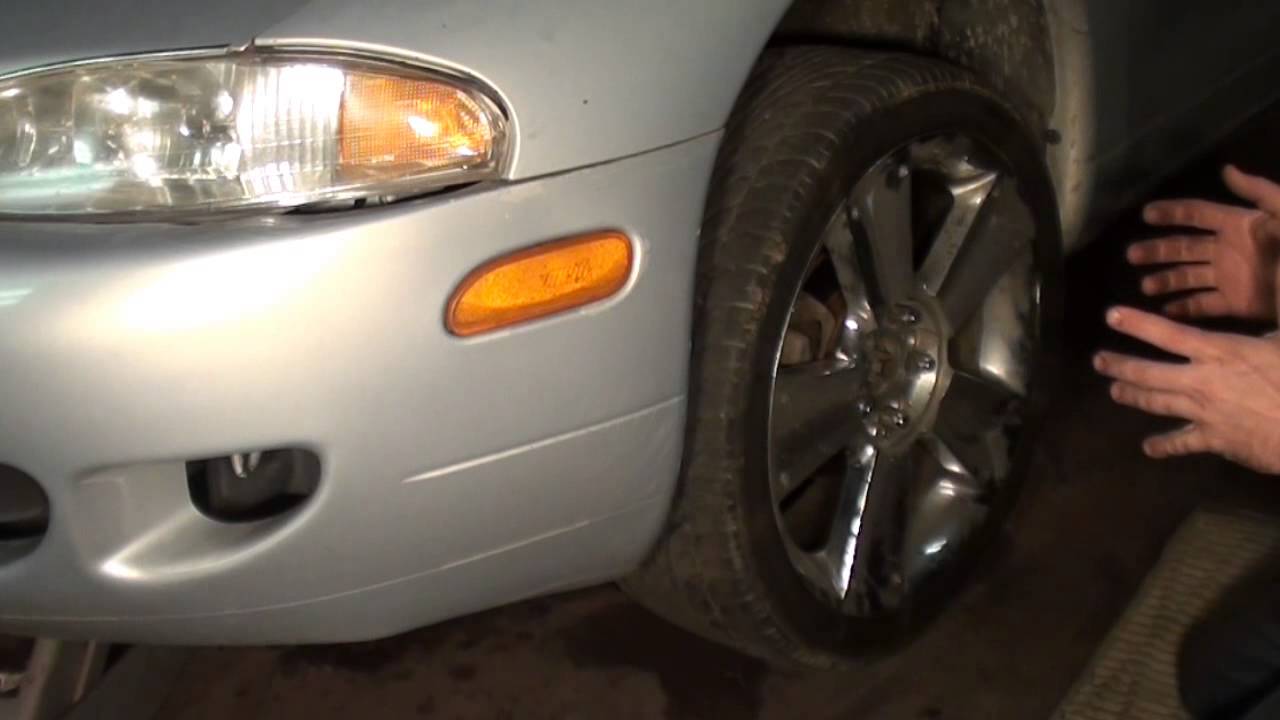 How to check ball joints with strut suspension