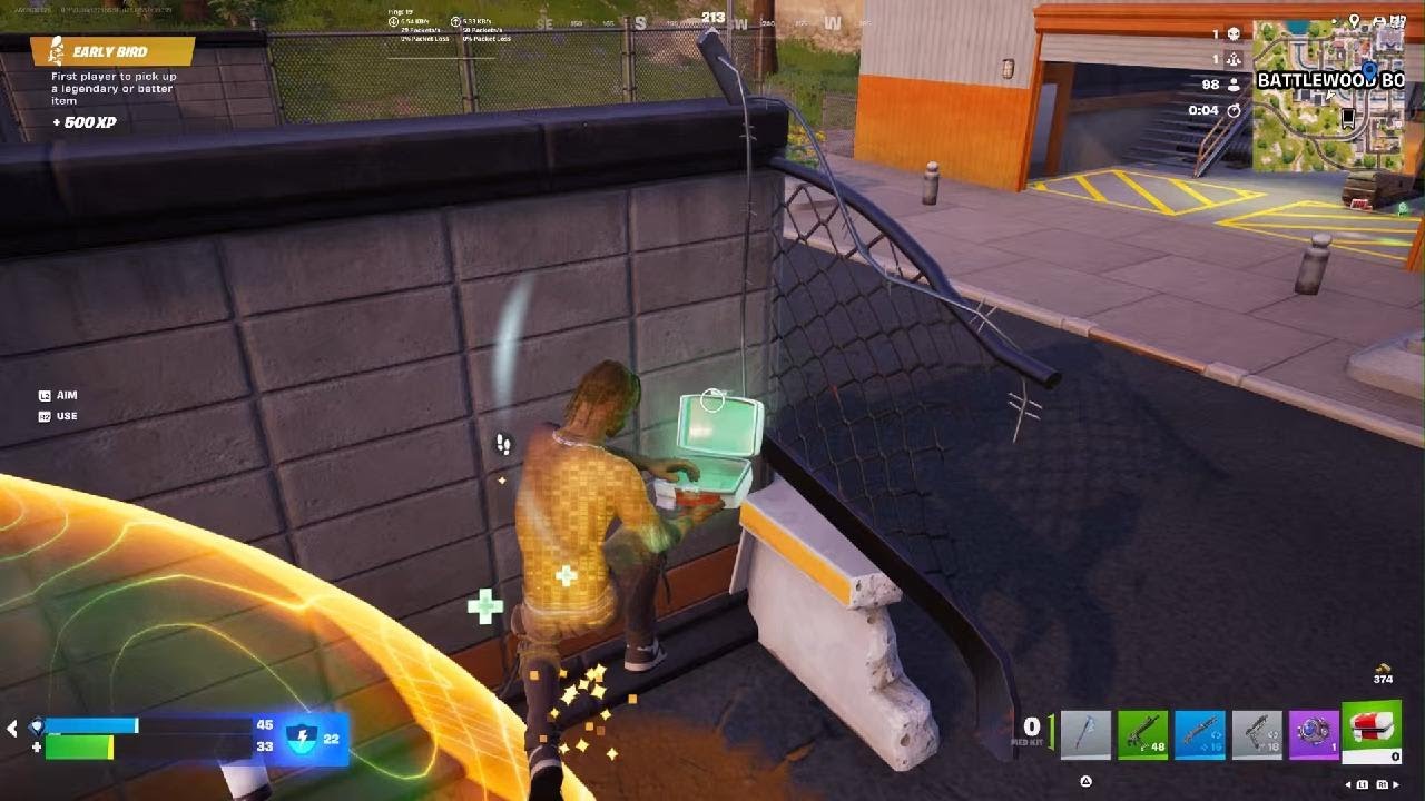 Fortnite added a deadly laser 💀