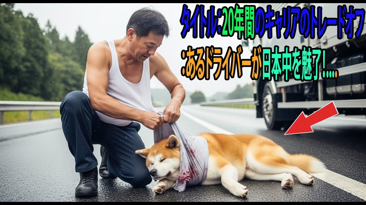 タイトル：20年間のキャリアのトレードオフ：あるドライバーが日本中を魅了！