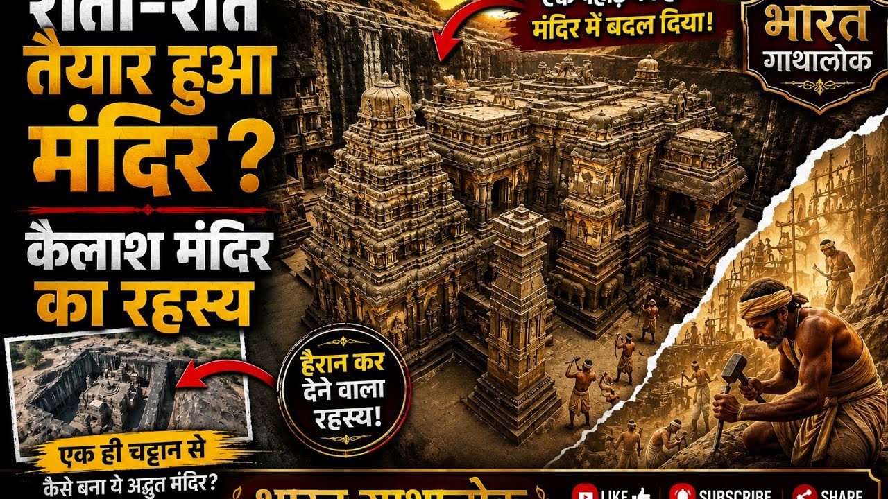 Built Overnight? The Mystery of the Kailasa Temple