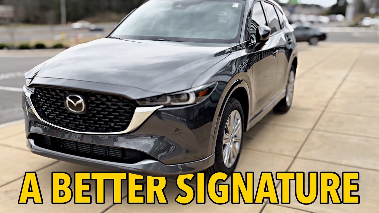 First Look | 2022 Mazda CX-5 Turbo Signature in Machine Gray