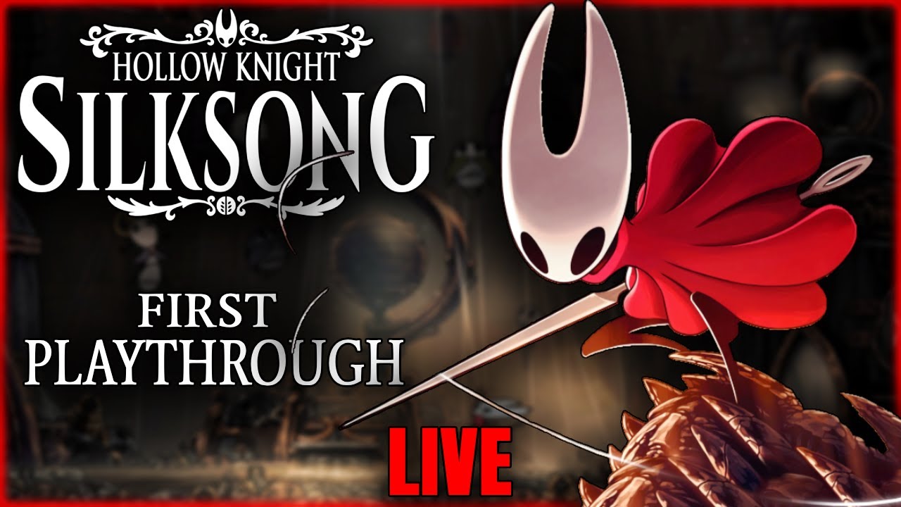 First Time Playing Hollow Knight Silksong... Skill Issue🔴 #gaming #silksong