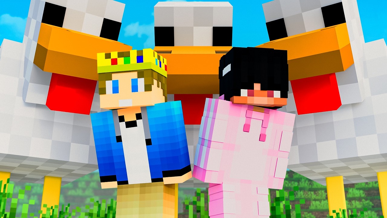 Minecraft, MUTTA Mobit Ovat MASSIIVISIA?! w/@Applezzi​