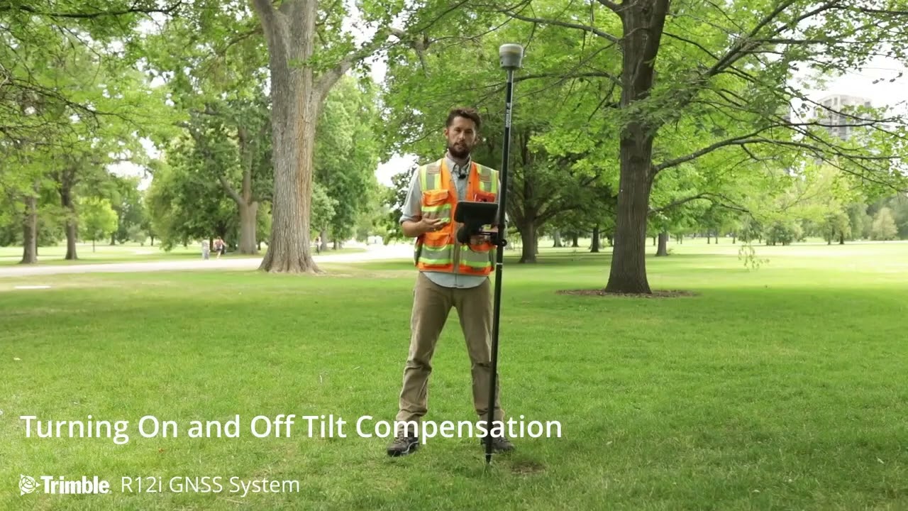 Turning On and Off Tilt Compensation - Trimble Access