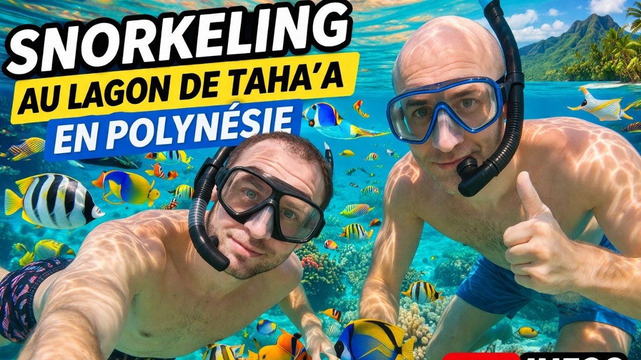 A voir en Polynésie l'incroyable jardin de corail de Tahaa visite et snorkeling Raiatea