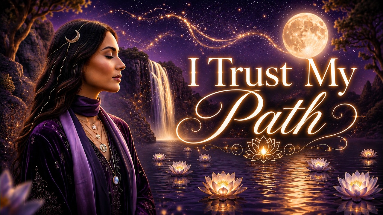 ✨ I Trust My Path | Healing Affirmation Music for Divine Timing, Peace & Self Trust
