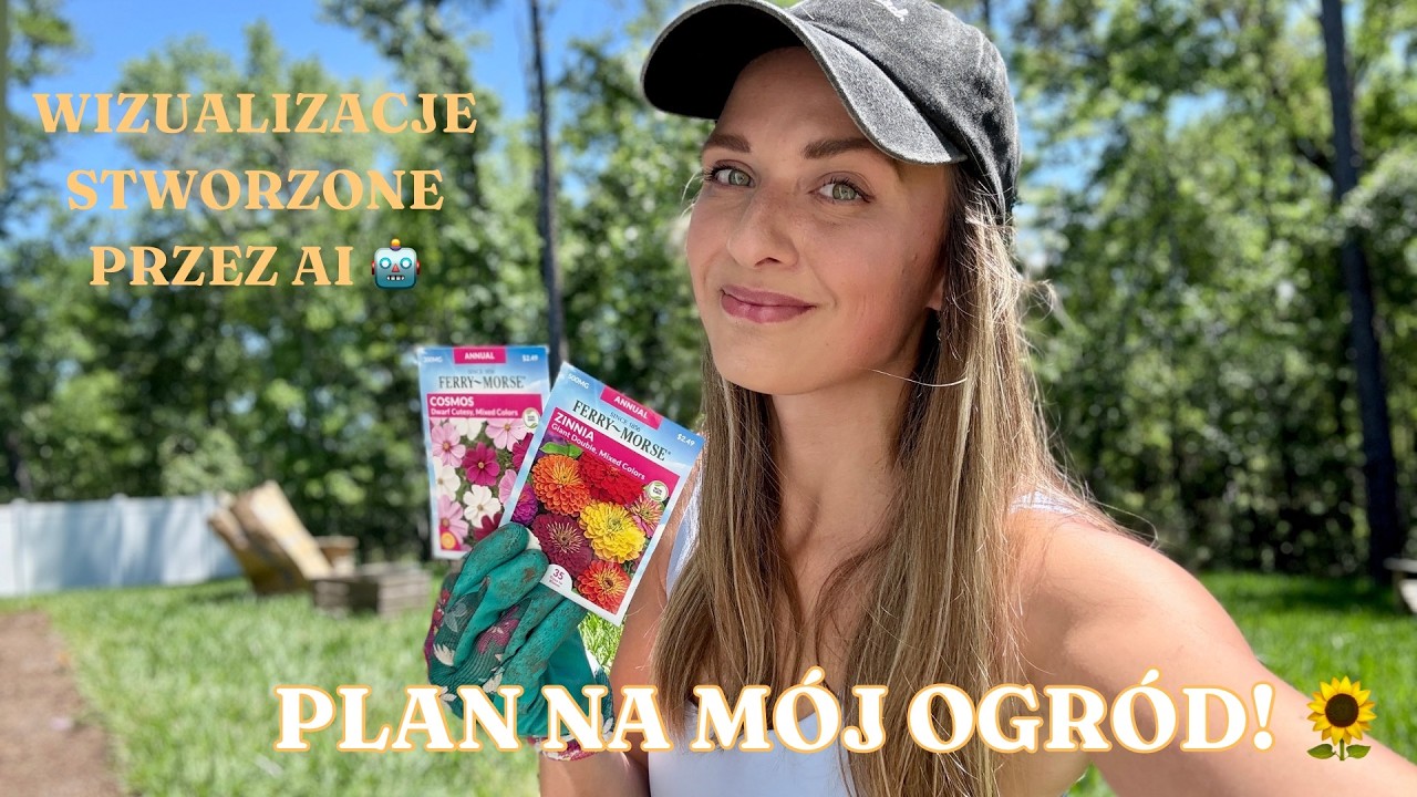 AI zaprojektowało m&oacute;j ogr&oacute;d&hellip; zaczynam wprowadzać zmiany! 🌿 pierwsze prace i plany