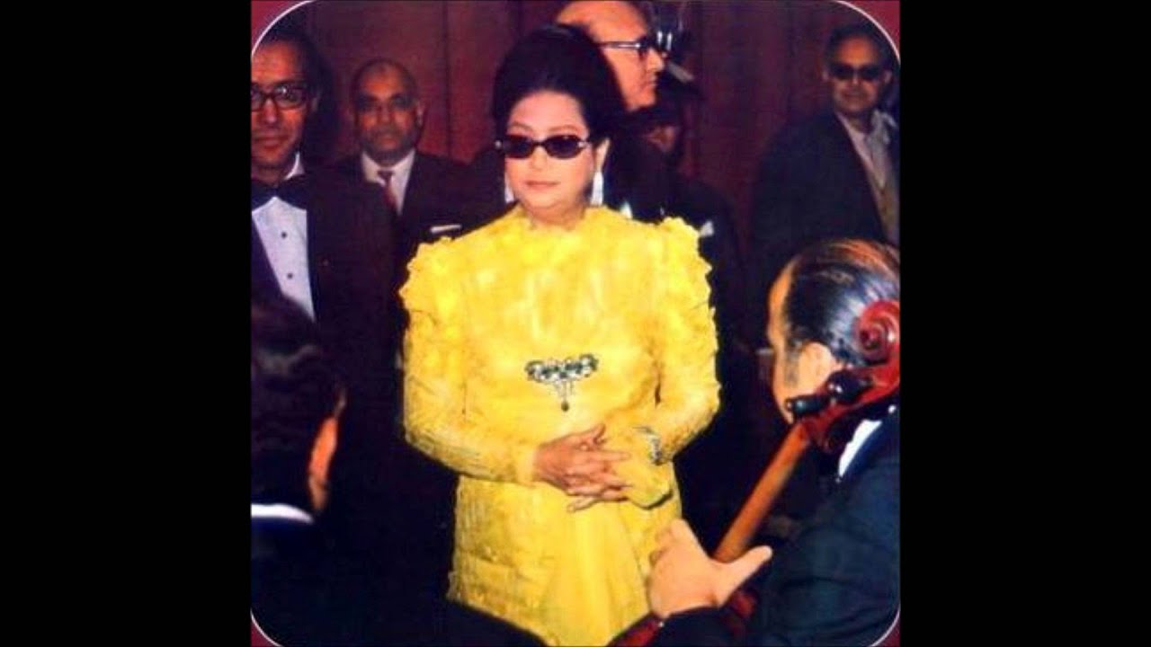 تفاريد كلثومية /  و هلّ الفجر بعد الهجر -  قصر النيل 2 ابريل 1970م