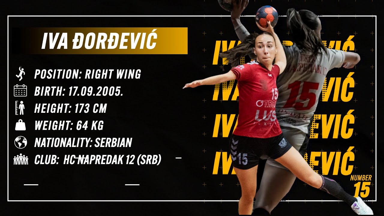Iva Đorđević - Right wing - Napredak-12 (Srb)