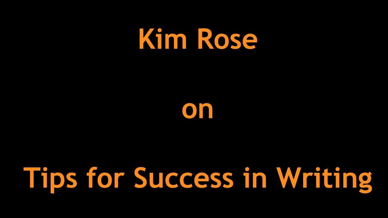 SouthWest Writers Presents: Kim Rose on 